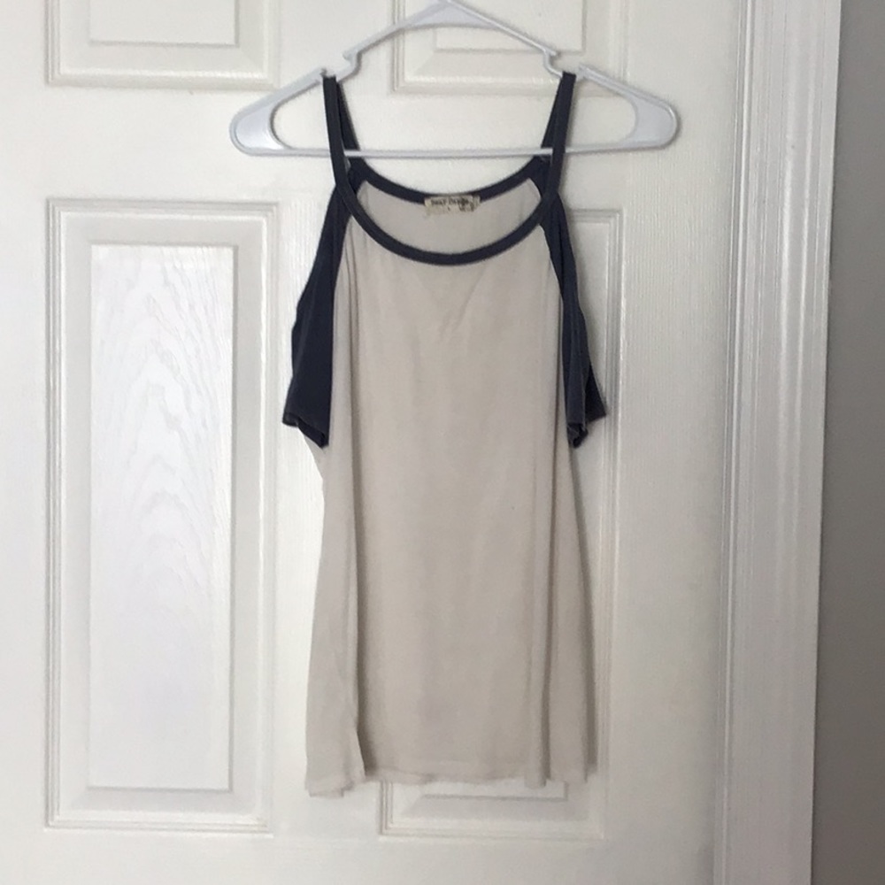 Cut out shoulder top